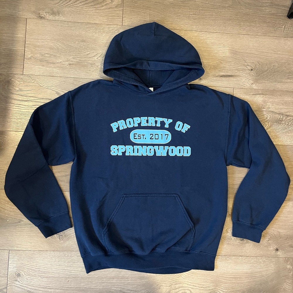 Dark Blue Unisex Navy Hoodie